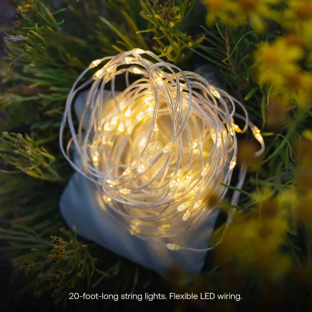 Camping String Lights - Solid Wood Worx