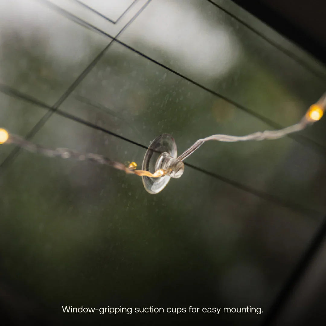 Camping String Lights - Solid Wood Worx