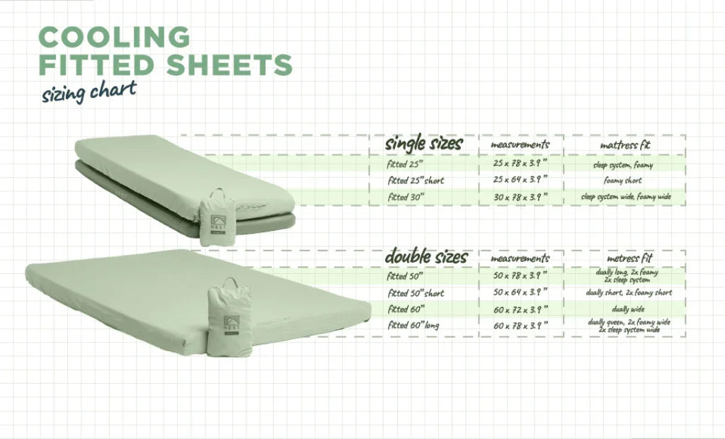 Fitted Sheet Cooling - Solid Wood Worx