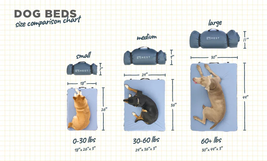 HEST Dog Bed - Solid Wood Worx