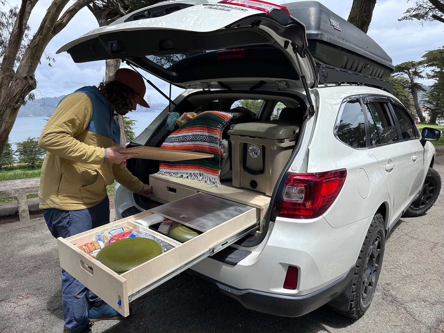 Subaru Outback 2015+ Dual Drawer Storage PreCut Kit