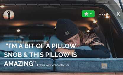 Camp Pillow - Solid Wood Worx