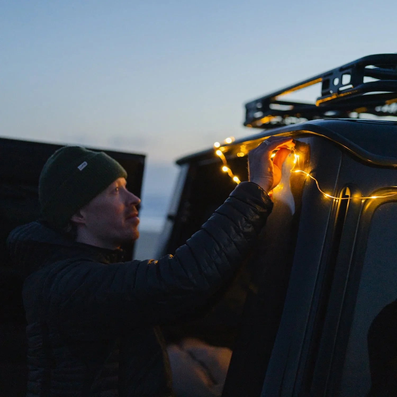 Camping String Lights - Solid Wood Worx
