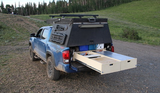 Toyota Tacoma 2nd Gen - 3rd Gen Dual Drawer Storage PreCut Kit