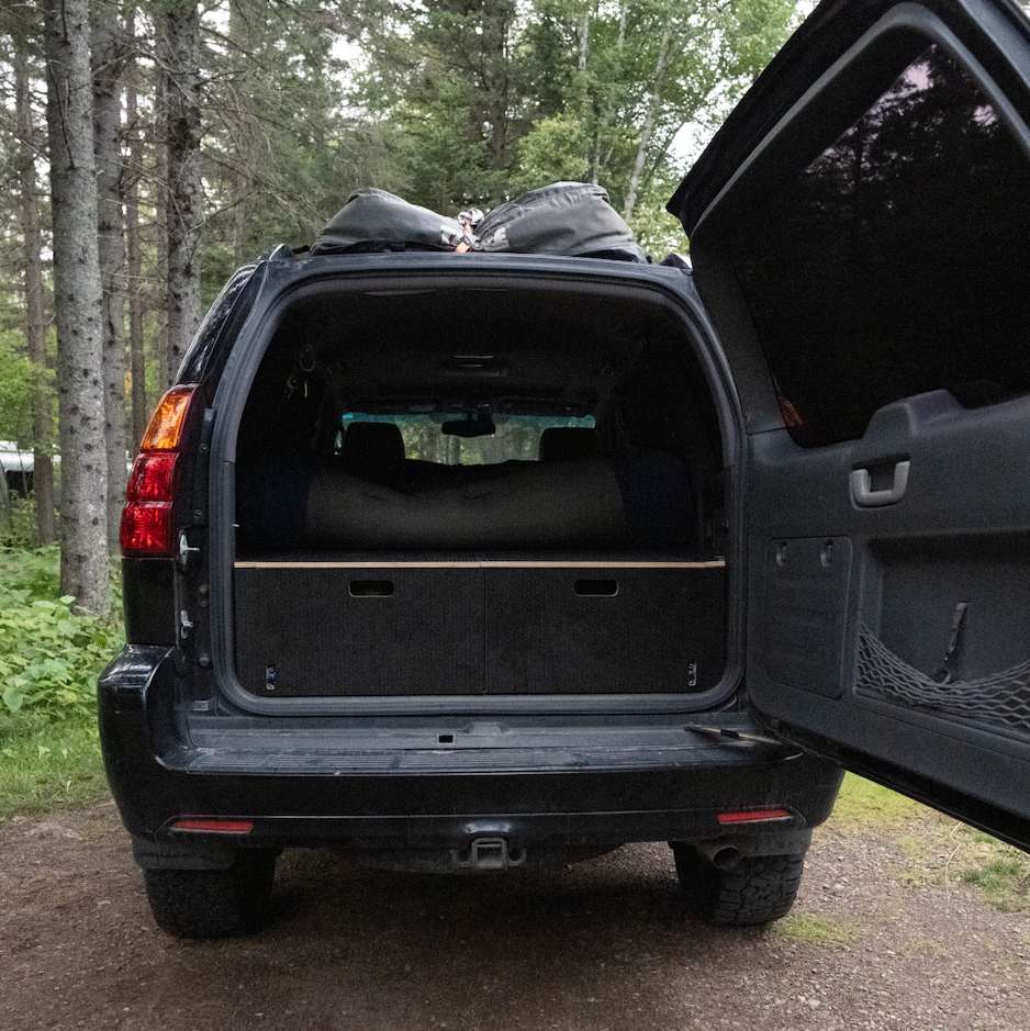 Lexus GX470 03-09 Dual Drawer Storage PreCut Kit