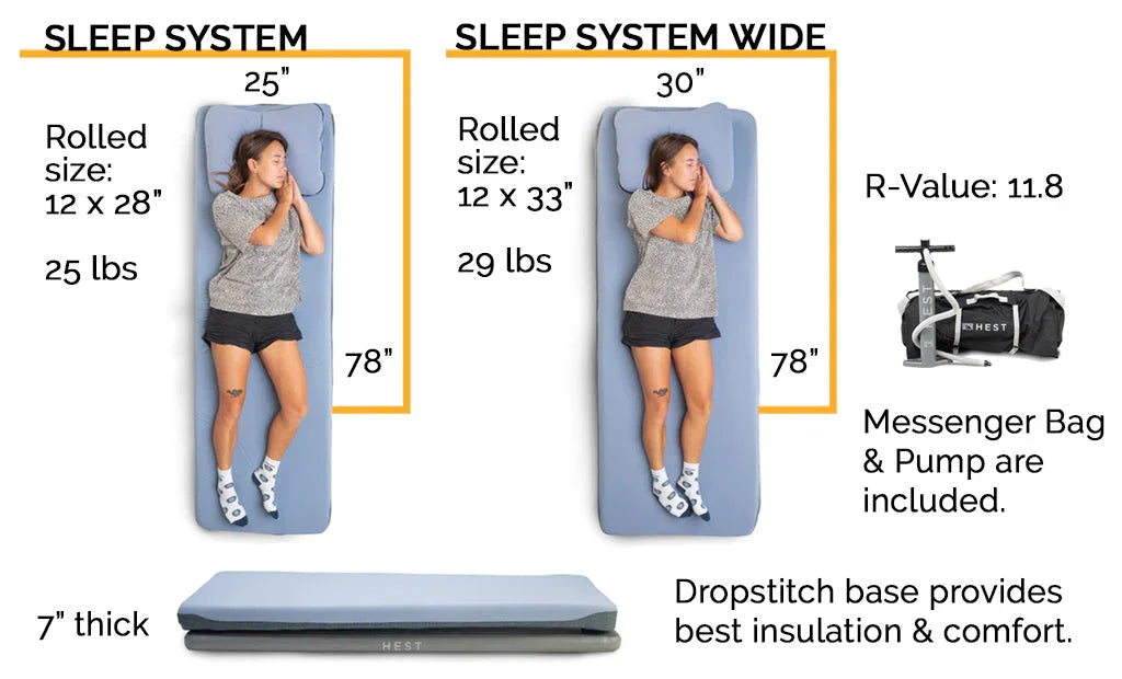 Hest Sleep System - Solid Wood Worx