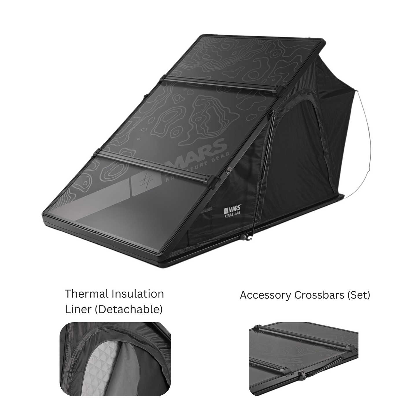 Mars AeroBlade Rooftop Tent