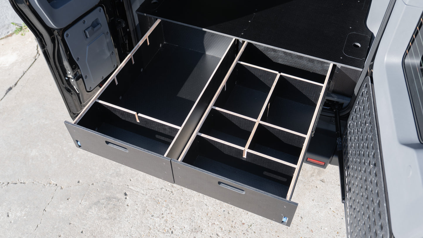 Ineos Grenadier Drawer System PreCut Kit 2023+