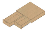 3rd Gen 4Runner Dual Drawer System - Solid Wood Worx