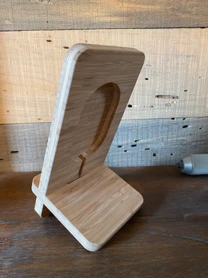 Phone Stand - Solid Wood Worx